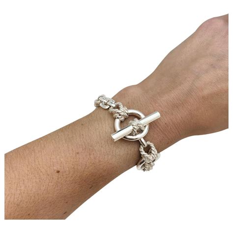 bracelet hermes femme argent|bracelet Hermes femme tissu.